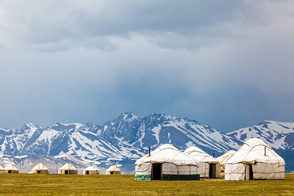 The yurt, a powerful symbol of Kyrgyzstan